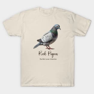Rock Pigeon - The Bird Lover Collection T-Shirt